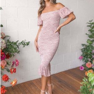 Petal & Pup Rubik Dress Pink